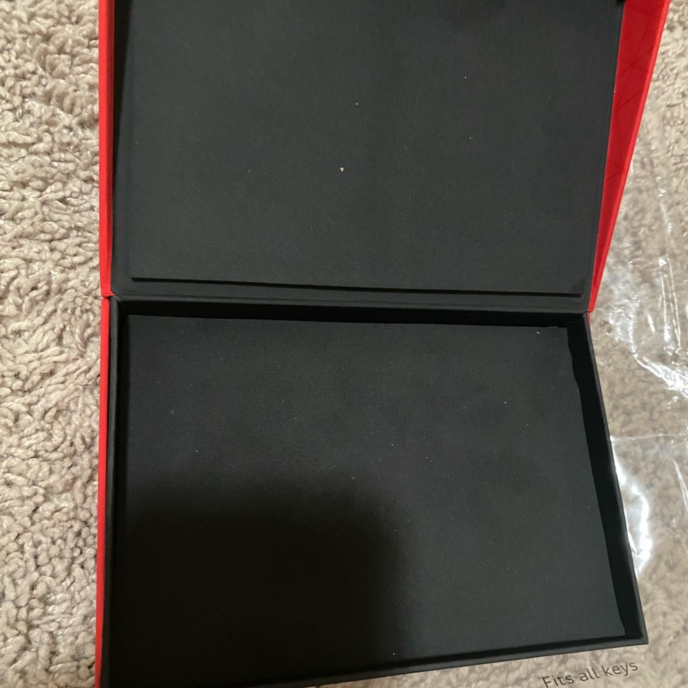 Audi Red Empty Box For 2 Keys Case - image 2
